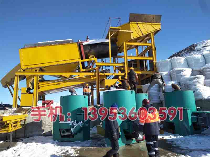 沙金设备的重型振动筛的介绍